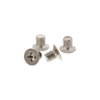 InLine® Screw for 3.5" HDD/SSD, 3mm, flat head, silver 100pcs. pack