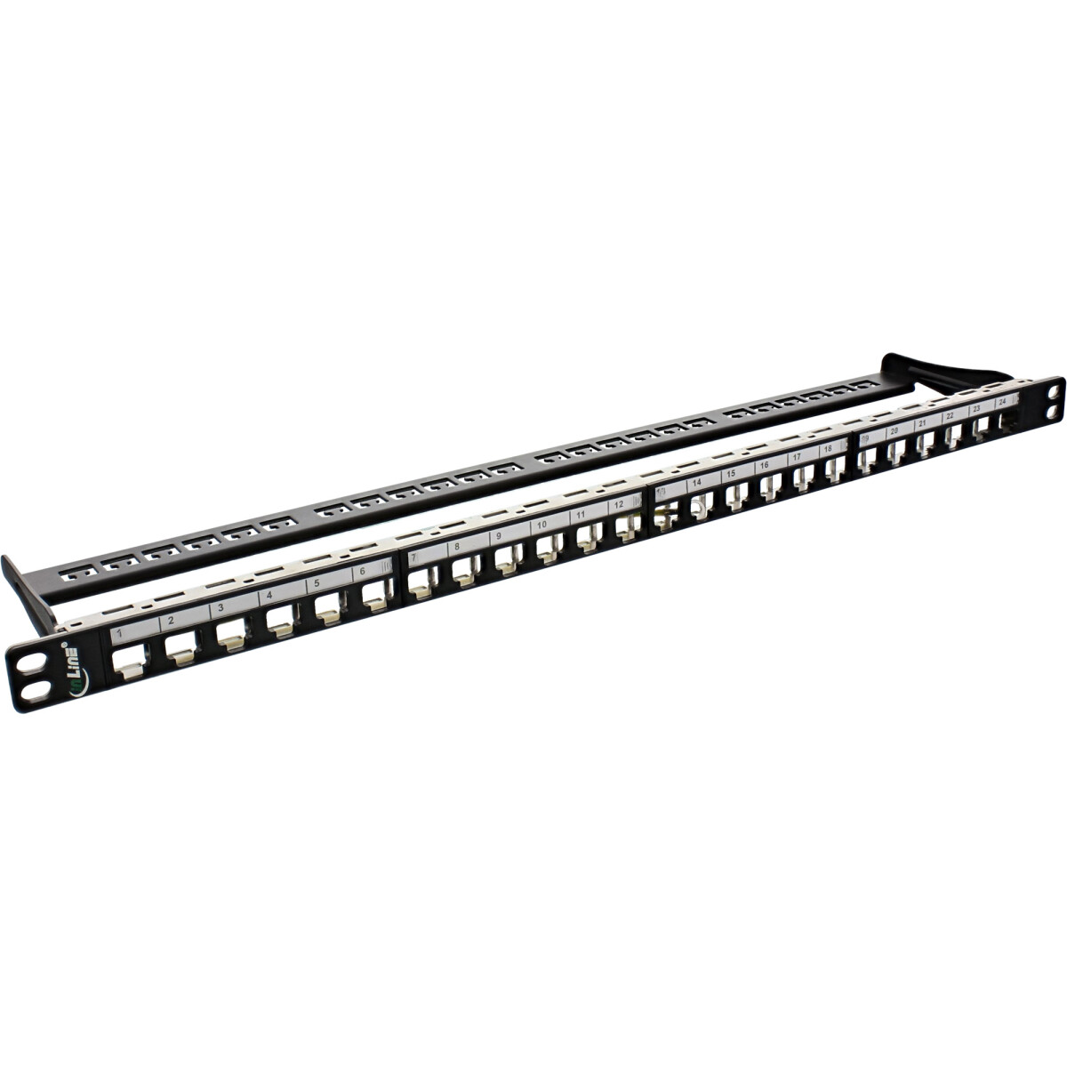 InLine® Blank patch panel 19", 24 ports for RJ45...