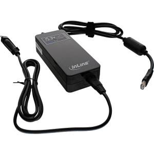 InLine® Universal Notebook Adapter, Color Display, black, 12 plug options