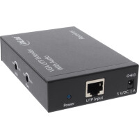 InLine® VGA Extender/Splitter SET 1 to 2, UTP with Audio up to 300m