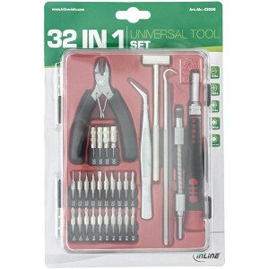 InLine® Universal-Tool-Set 32in1