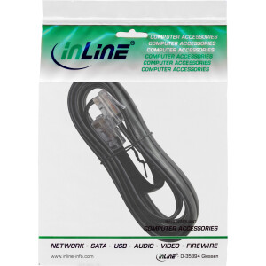 InLine® ISDN Cable RJ45 male / male 8P8C 10m