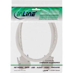 InLine® SCSI U320 cable, 68pin micro Centronics (VHD) male / male, 1.8m