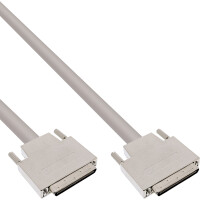 InLine® SCSI U320 cable, 68pin micro Centronics (VHD) male / male, 1.8m