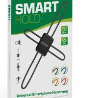 InLine® Universal Smartphone Halterung Smart Hold, schwarz