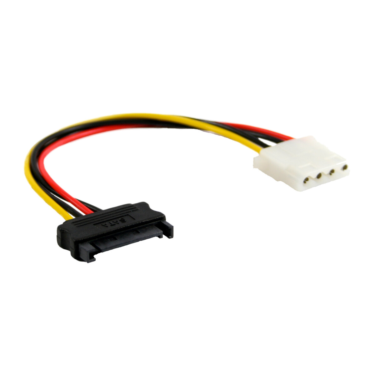 InLine® SATA Stromadapterkabel, 15pol SATA Buchse an...