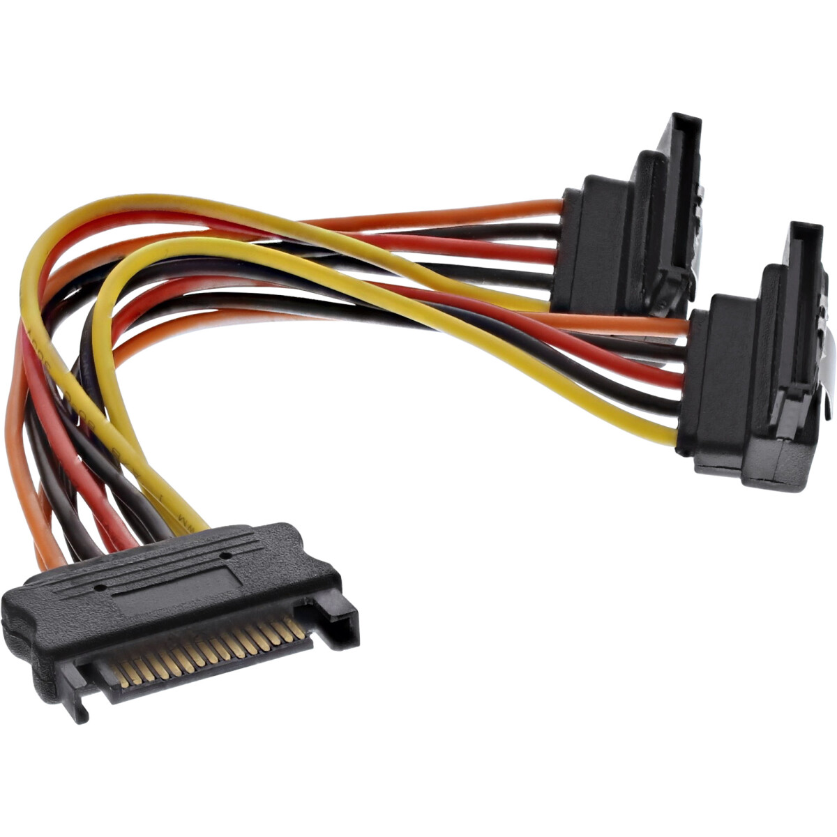 InLine® SATA Power Y-Cable SATA female / 2x SATA Plug...