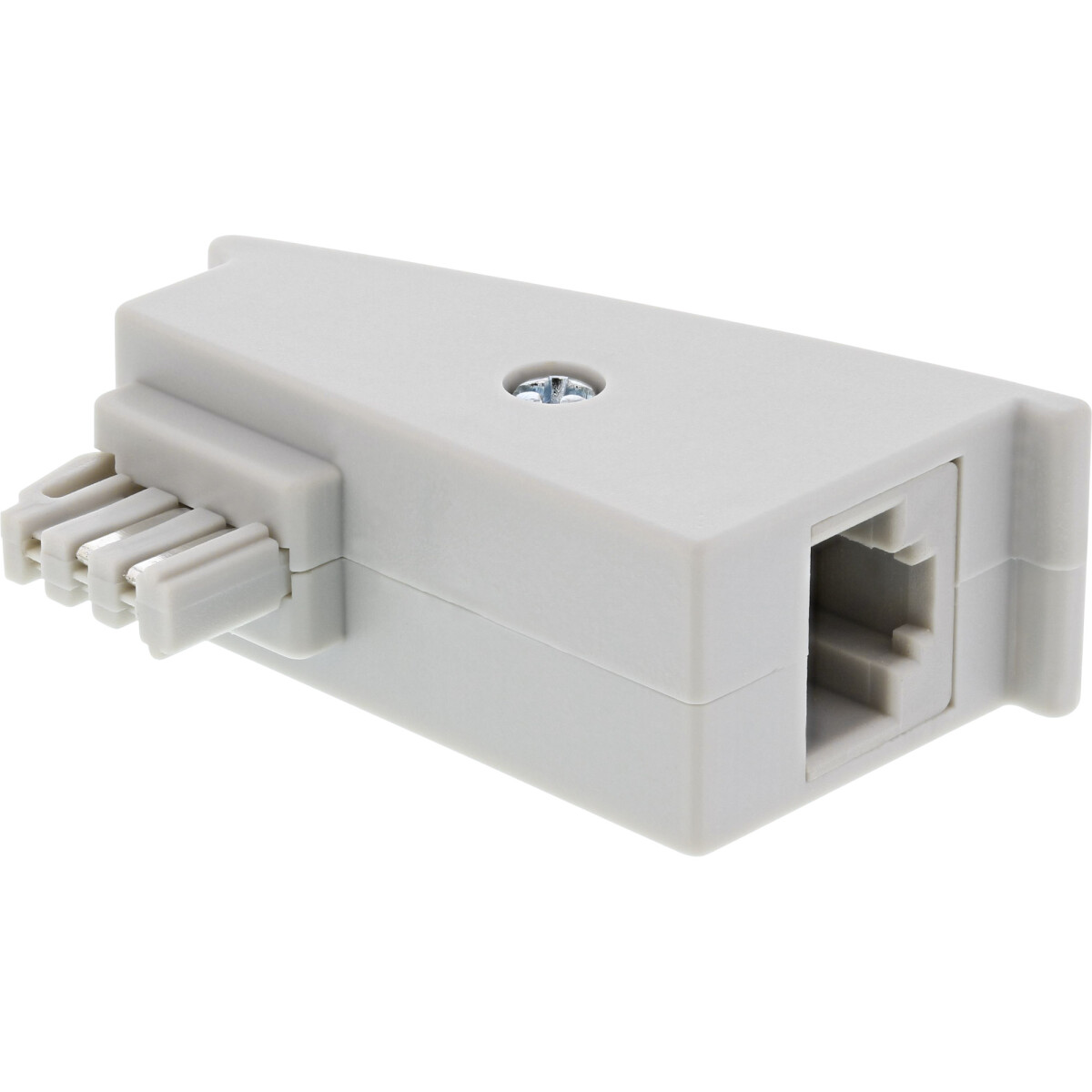 InLine® TAE-F Adapter, TAE-F Stecker auf RJ45 Buchse,...