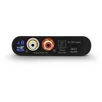 InLine® Bluetooth True Hi-Fi Audio Receiver, DAC, BT 4.1, aptX, RCA + Toslink