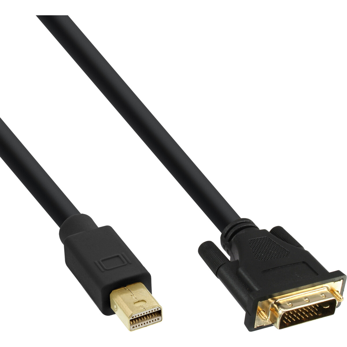 Inline® Mini DisplayPort male to DVI-D 24+1 male...