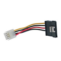 InLine® SATA Power Adapter Cable 3.5" / 15 Pin SATA with latch 0.15m