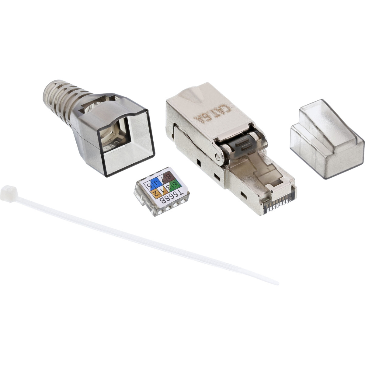 InLine® RJ45 Stecker Cat.6A 500MHz,...