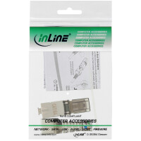InLine® RJ45 Stecker Cat.6A 500MHz, feldkonfektionierbar, geschirmt