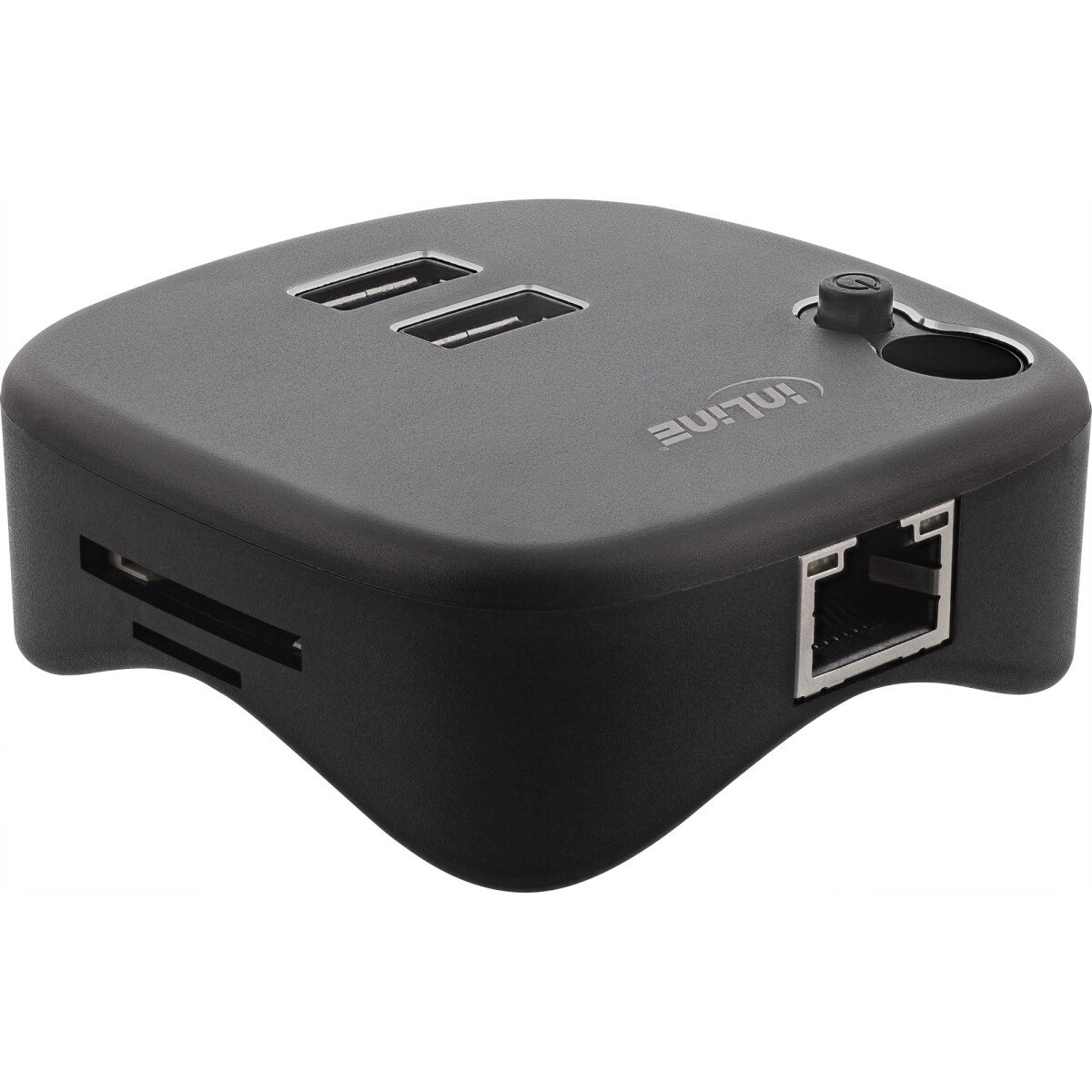 InLine® USB 3.0 Multiadapter, 2xUSB-A, RJ45,...