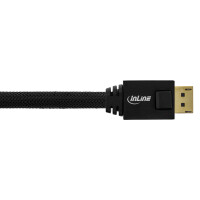 InLine® DisplayPort Aktiv-Kabel, 4K2K, schwarz, vergoldete Kontakte, 25m