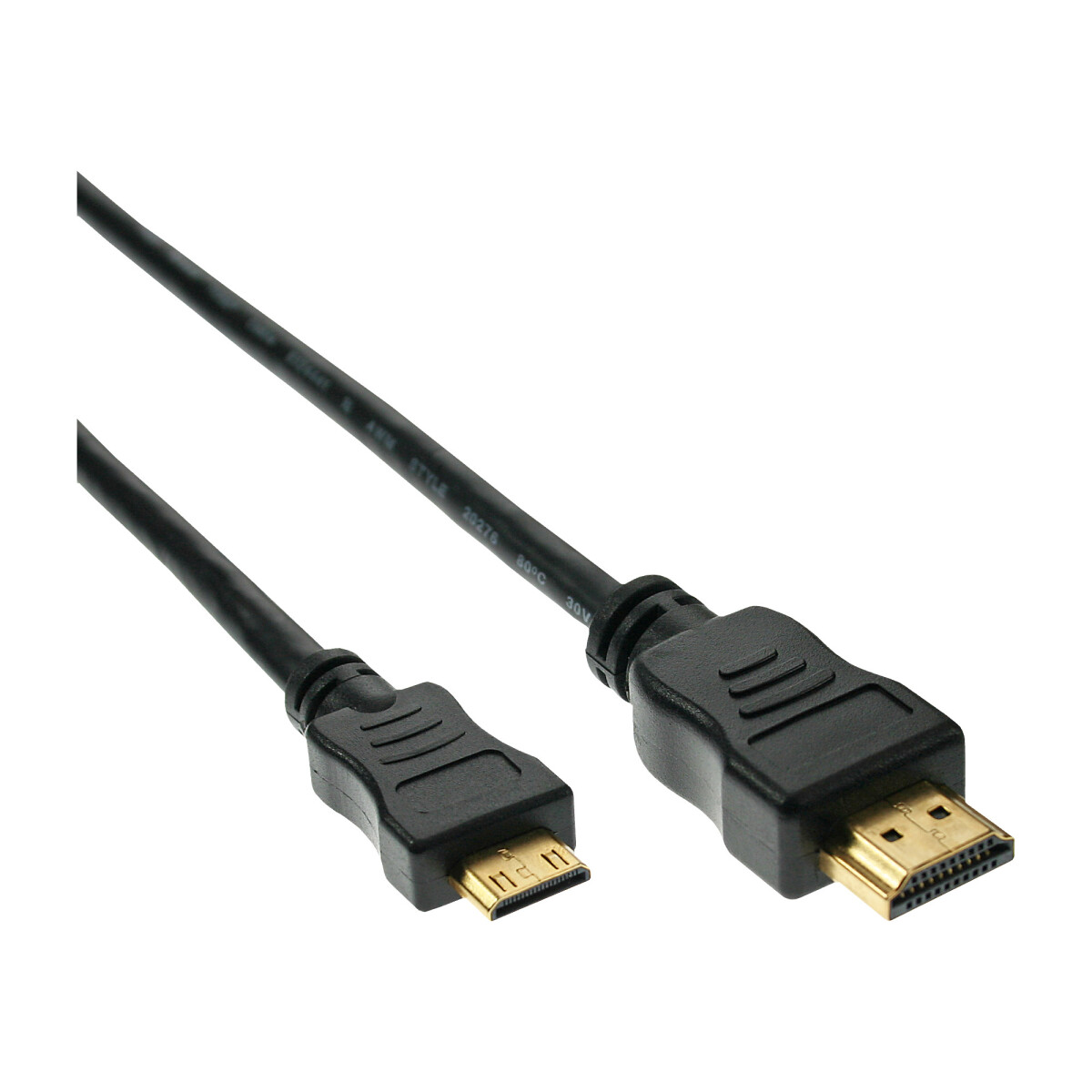 InLine® HDMI mini Cable High Speed Type A male / C...