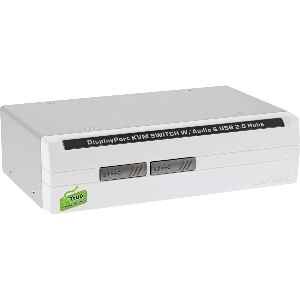 InLine® Desktop KVM Switch, 2-port, DisplayPort 1.2,...