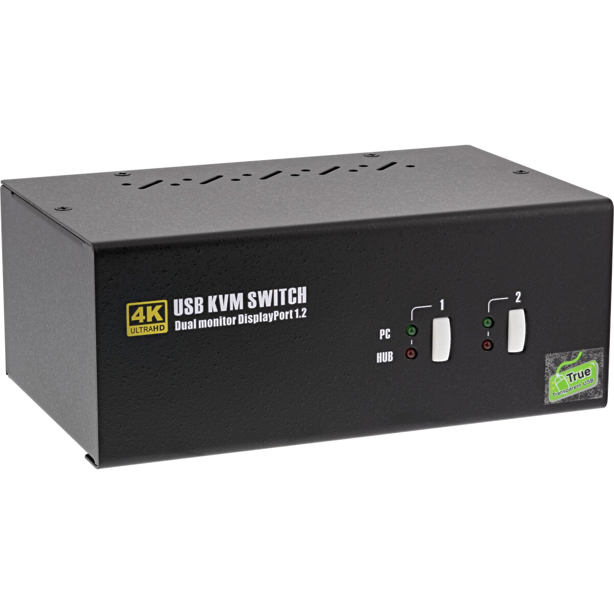 InLine® Desktop KVM Switch, 2-port, Dual Monitor...