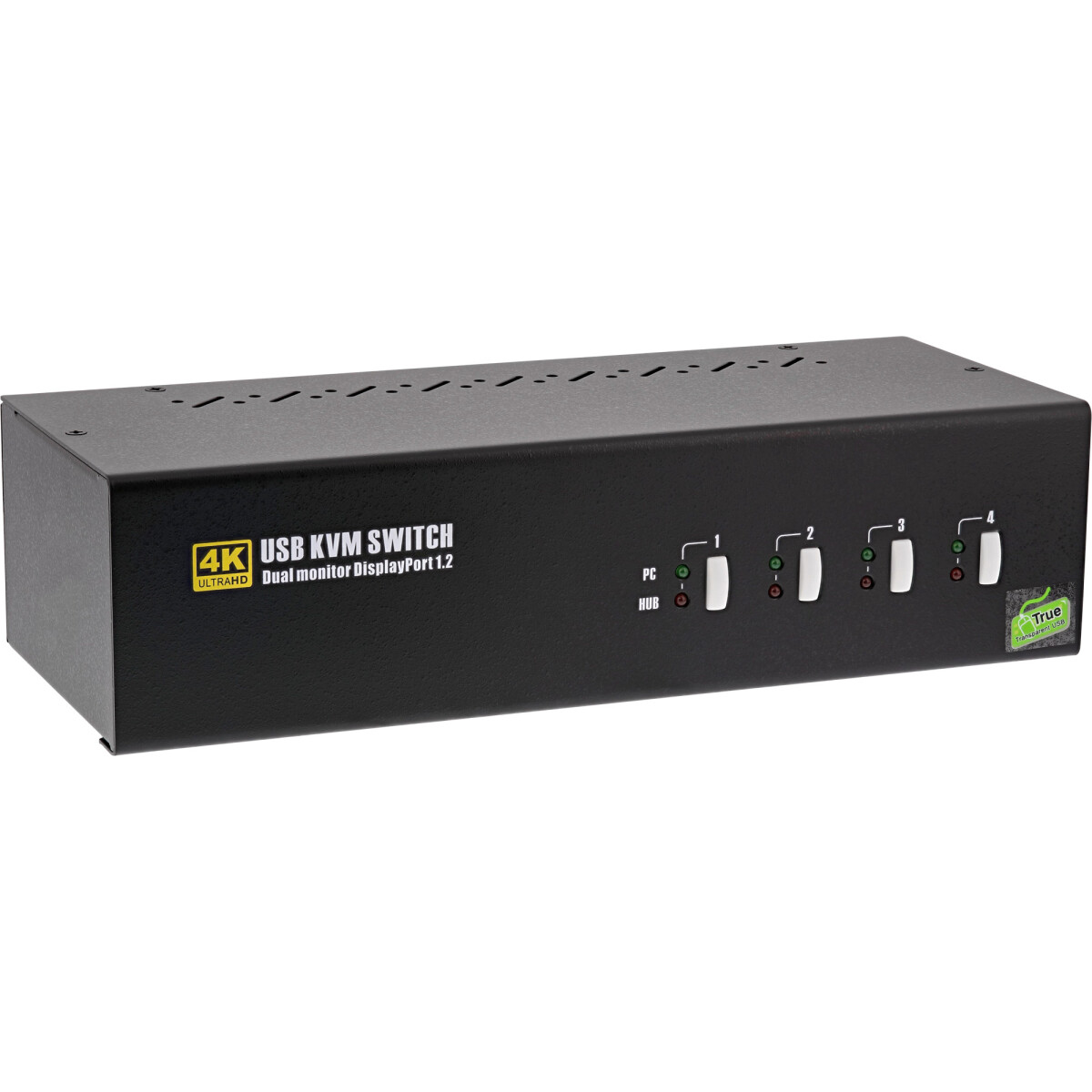 InLine® Desktop KVM Switch, 4-port, Dual Monitor...