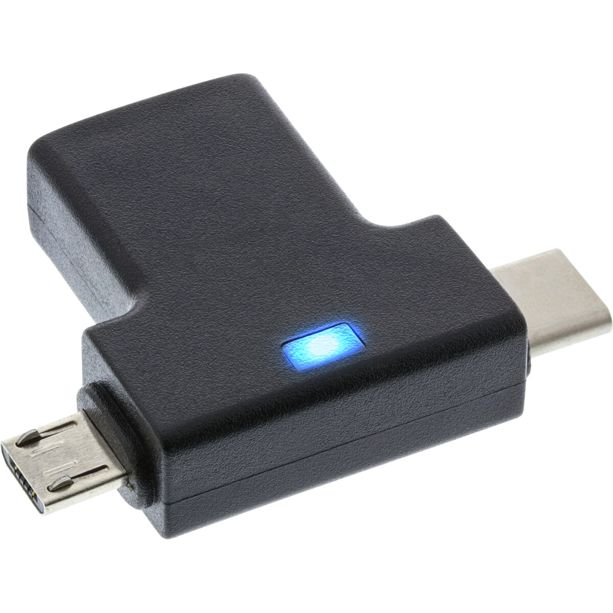 InLine® USB 3.1/2.0 T-Adapter, USB-C Stecker oder...