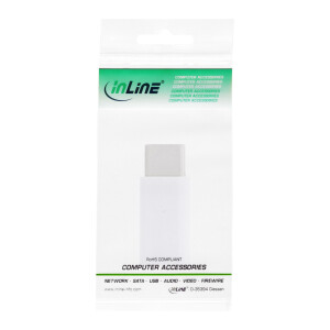 InLine® USB 2.0 Adapter, USB-C Stecker auf Micro-USB Buchse