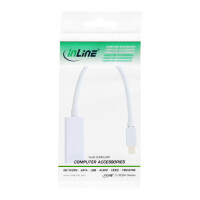 InLine® Mini DisplayPort HDMI Adapterkabel mit Audio