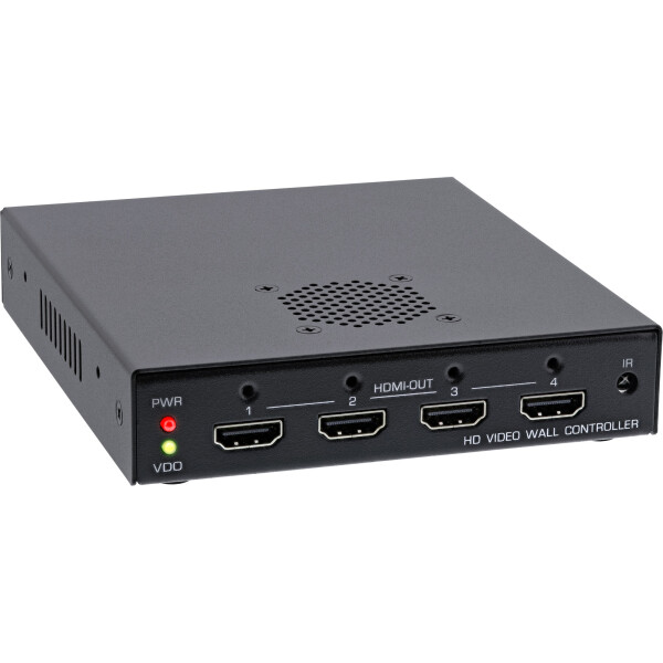 InLine® HDMI Videowand Verteiler 1 auf 4, Full-HD