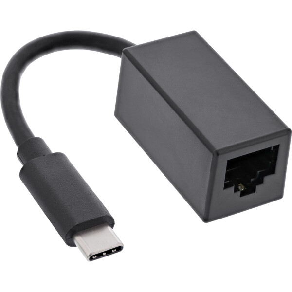 InLine® USB 3.2 Gigabit ethernet network adaptor cable, USB-C