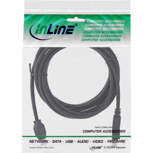 InLine® Mini DisplayPort to DisplayPort Cable black 5m