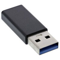 InLine® USB 3.2 Gen.2 Adapter, USB-A Stecker auf USB-C Buchse