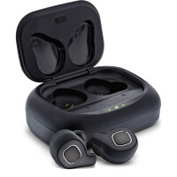 InLine® PURE Air TWS, Bluetooth In-Ear Kopfhörer mit TWS, mit Qi-Case PowerBank