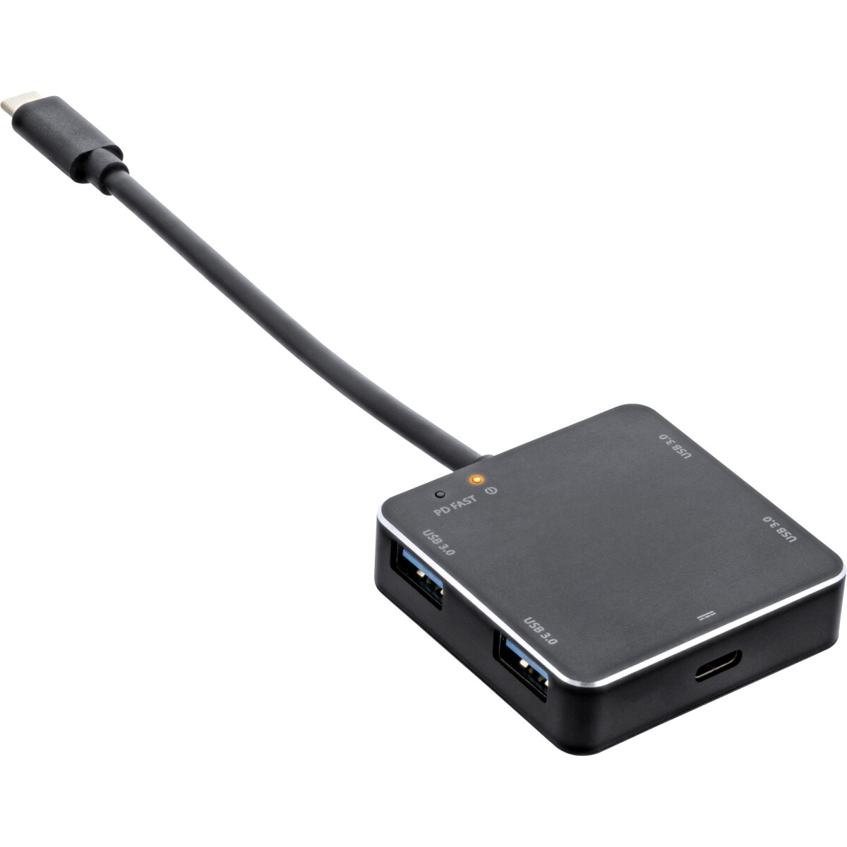 InLine® USB 3.1 Hub, USB-C zu 4 Port USB-A mit PD bis...