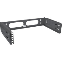 InLine® 19" Rack zur Wandmontage, 2HE, 24-40cm Tiefe, schwarz