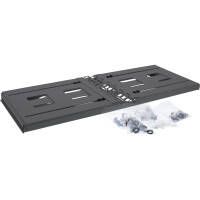 InLine® 19" Rack zur Wandmontage, 4HE, 24-40cm Tiefe, schwarz