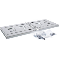 InLine® 19" Rack zur Wandmontage, 4HE, 24-40cm Tiefe, grau