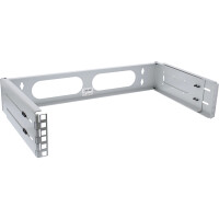 InLine® 19" Rack zur Wandmontage, 2HE, 24-40cm Tiefe, grau