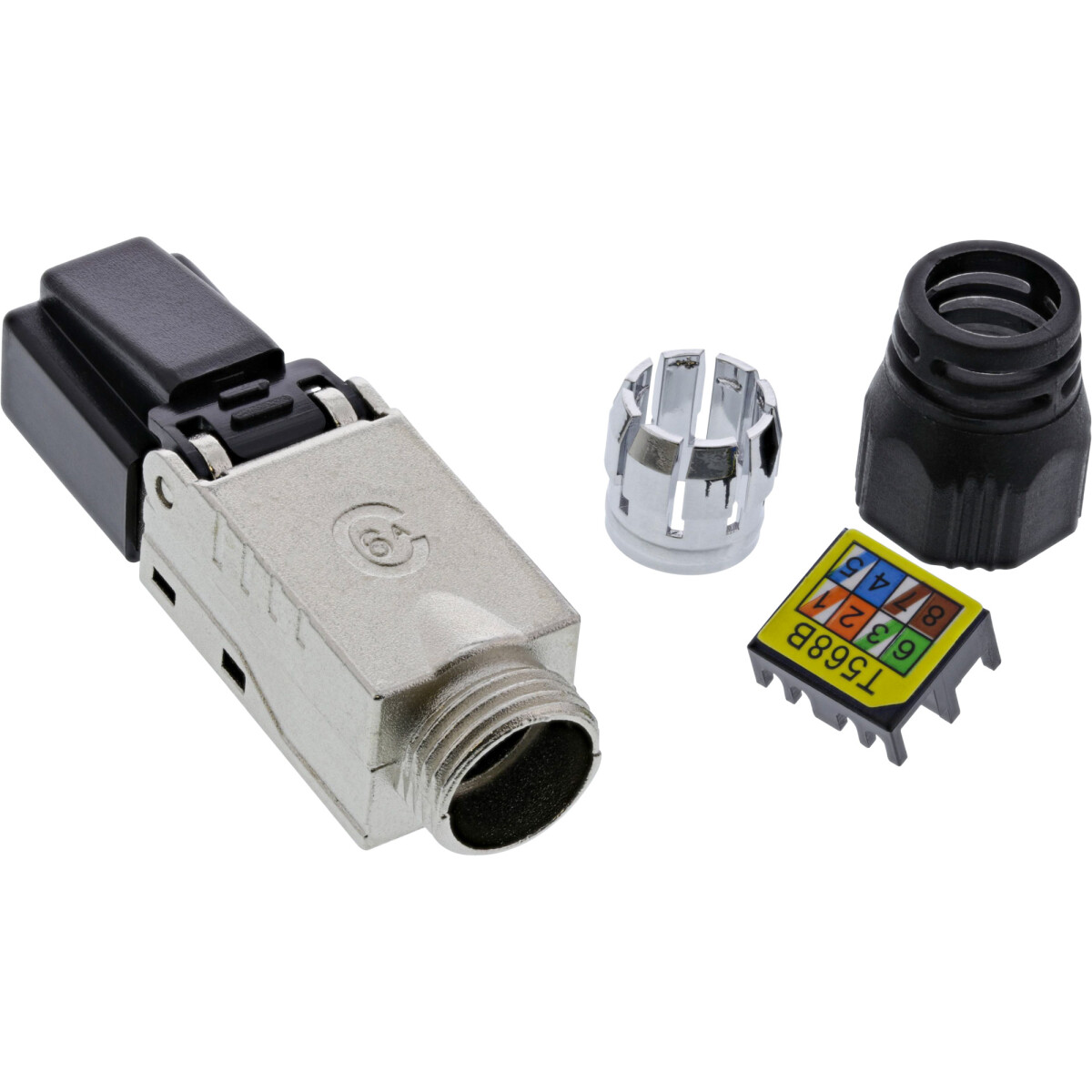 InLine® RJ45 Stecker Cat.6A 500MHz,...