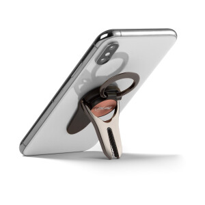 InLine® Smartphone 3in1 Smartclip, rosegold