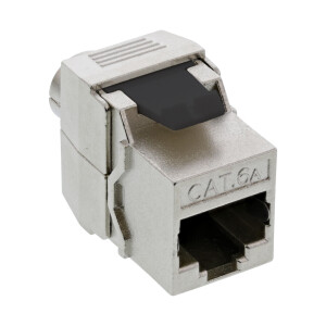 InLine® RJ45 Keystone Jack Snap-In module Cat.6a