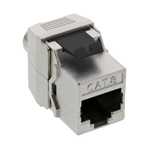 InLine® RJ45 Keystone Jack Snap-In module Cat.8.1