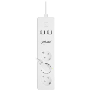 InLine® Smart Home power strip with USB