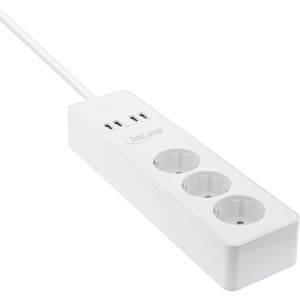 InLine® Smart Home power strip with USB