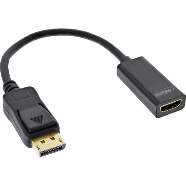 InLine® DisplayPort to HDMI Adaptor with Audio, DisplayPort male / HDMI female