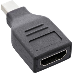 InLine® DisplayPort Converter, mini DisplayPort male / HDMI female, FullHD/60Hz