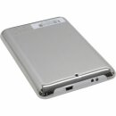 Case 6.35cm (2.5"), USB 2.0, Alu, LC-Power, LC-PRO-25WU, for SATA-HDD, white/chrome