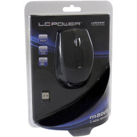 LC-Power m800BW, optische 2,4GHz-USB-Funkmaus, schwarz