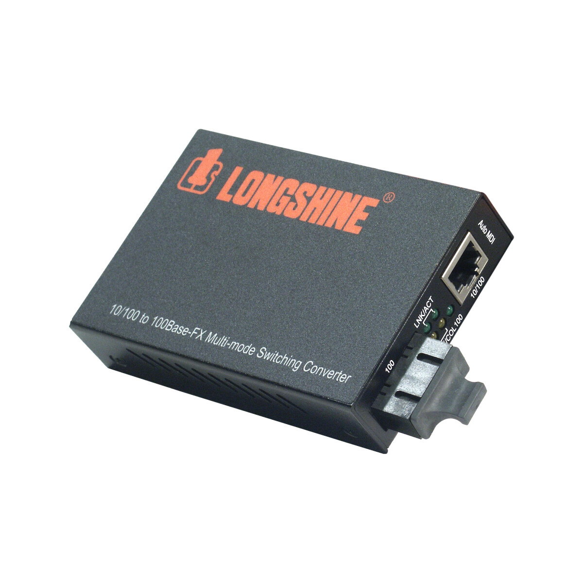 Longshine Ethernet Media Konverter 10/100 TP zu 100...