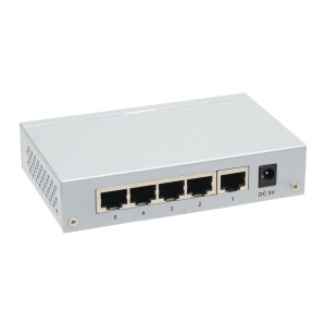 Longshine Gigabit Switch, 8-Port, LCS-GS7108-E Metall