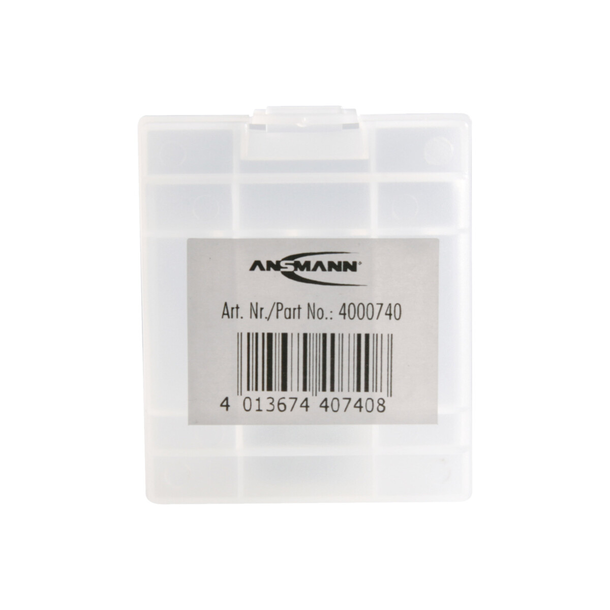 ANSMANN 4000740 battery box BATTERY BOX 4, for max. 4...