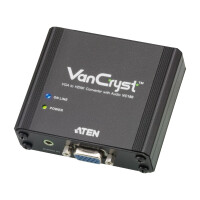 ATEN VC180 Video-Konverter VGA zu HDMI, bis 1080p, mit Audio